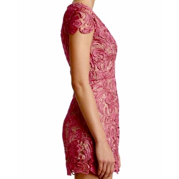 NEW DRESS THE POPULATION LACE ROMPER - Picture 4 of 8